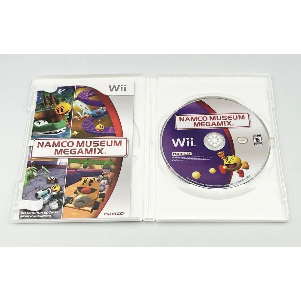 Namco Museum Megamix Nintendo Wii Complete CIB‎ 24 Games NEW